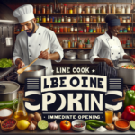 Line Cook - Immediate Opening