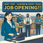 Part- Time Cashier & Front End Team