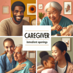 Caregiver - Immediate Openings