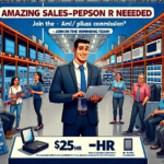 Amazing sales person needed in Costco $25/hr PLUS COMMISSION