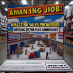 Amazing sales person needed in Costco $25/hr PLUS COMMISSION