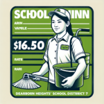 Cleaning- Dearborn Heights School District 7: $16.50