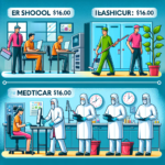 Cleaning- School, Medical Manufacturing or Medical Setting: $16.00- $18.00