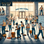 Custodial Support Team- Grant Public Schools: $14.15