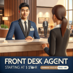 Front Desk Agent starting at $16/hr