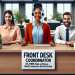 Front Desk Coordinator - $1,500K Sign on Bonus