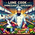 Line Cook - Immediate Opening