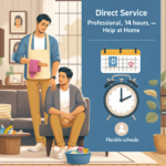 Direct Service Professional - 14 hours, flexible schedule