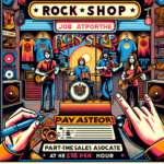 SALES ASSOCIATE - ROCK SHOP - PART TIME - $18/HR