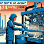 2nd Shift Plant Mechanic - $34.07/hour