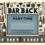 Bar Back | Part-Time | Agora