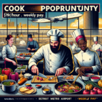 Gordon Biersch-- Cook $19/hour Weekly Pay | Detroit Metro Airport