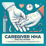 Caregiver HHA Daily Pay Available