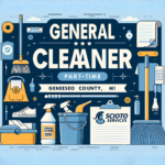 General Cleaner | Part Time | Genesee County, MI