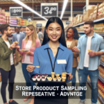 Store Product Sampling Representative