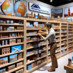 Travel Store Shelving Reset Merchandiser