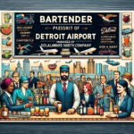 Bartender, Detroit Airport