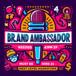 Brand Ambassador needed 3/21 from 4-7pm- Must be 21