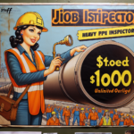 Heavy Pipe Inspector - $1000 per week - unlimited overtime